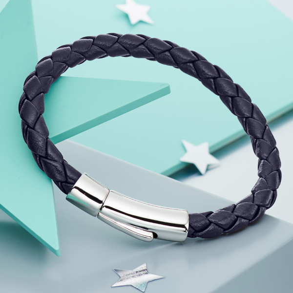 Little Star Andre Boys Blue Leather Bracelet 