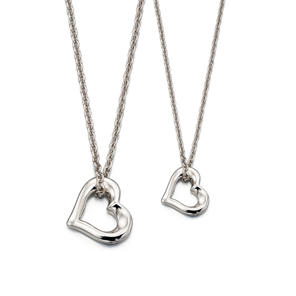 Little Star Open Heart Mummy & Me Necklace Gift Set