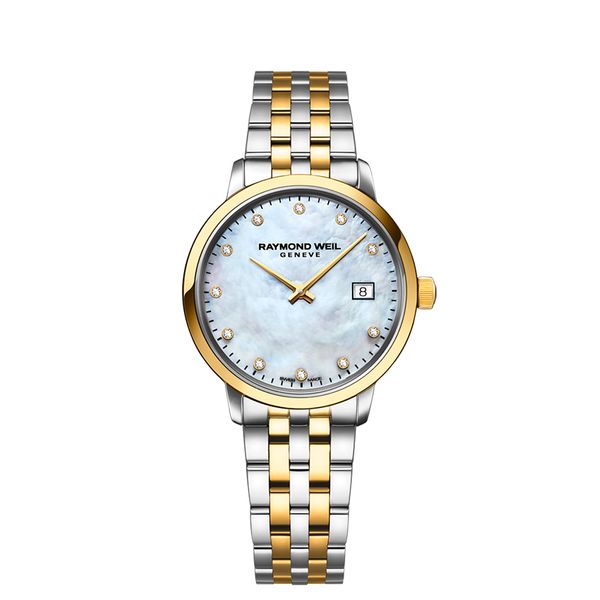 Raymond Weil Ladies 34mm Toccata Bi Colour Watch
