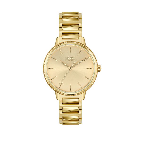 hugo boss ladies watches gold