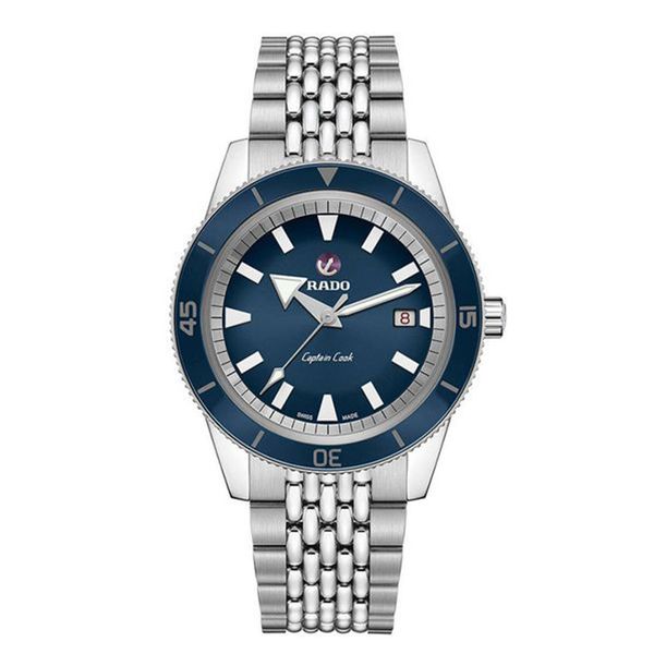 Rado Gents Captain Cook Blue Dial Hyperchrome Watch|R32505203|Official ...