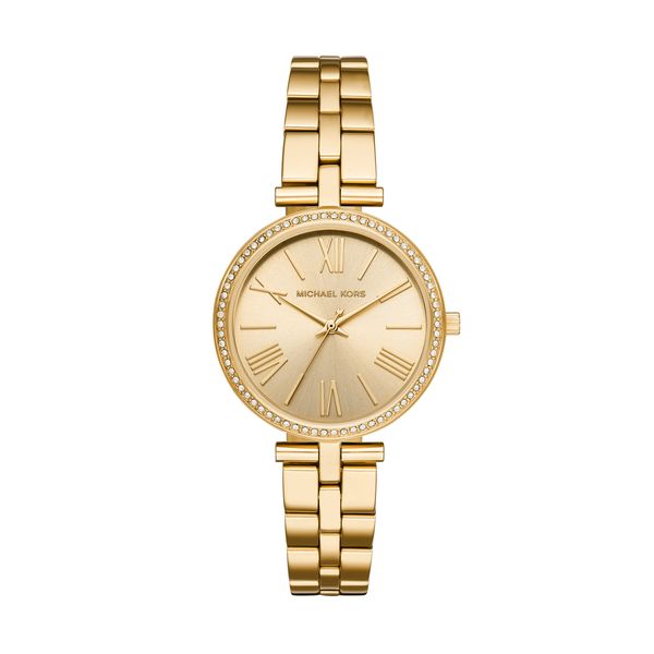michael kors watch yellow gold