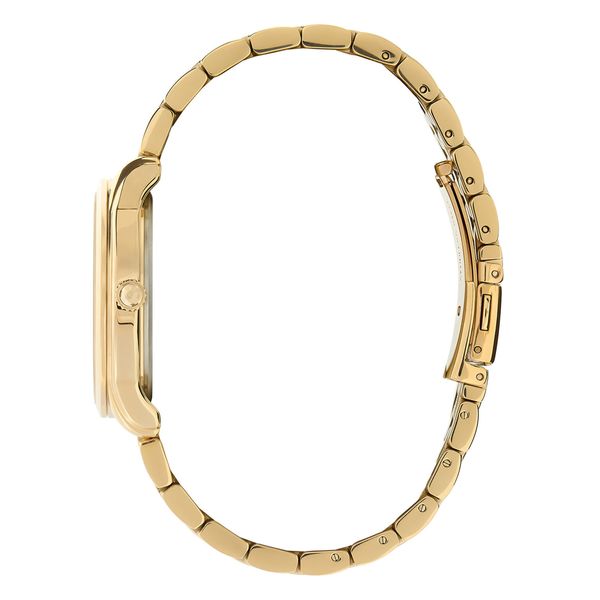 Olivia Burton Celestial Starlight 36mm Gold Tone Bracelet Watch 