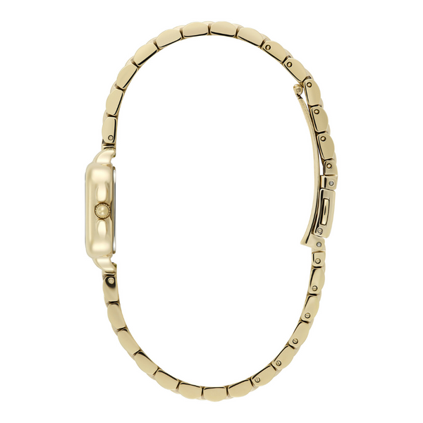 Olivia Burton Mini Grosvenor 20mm Ivory Dial Bracelet Watch 