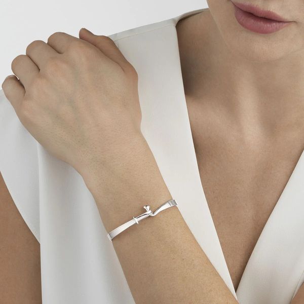 Georg Jensen Sterling Silver Torun Bangle