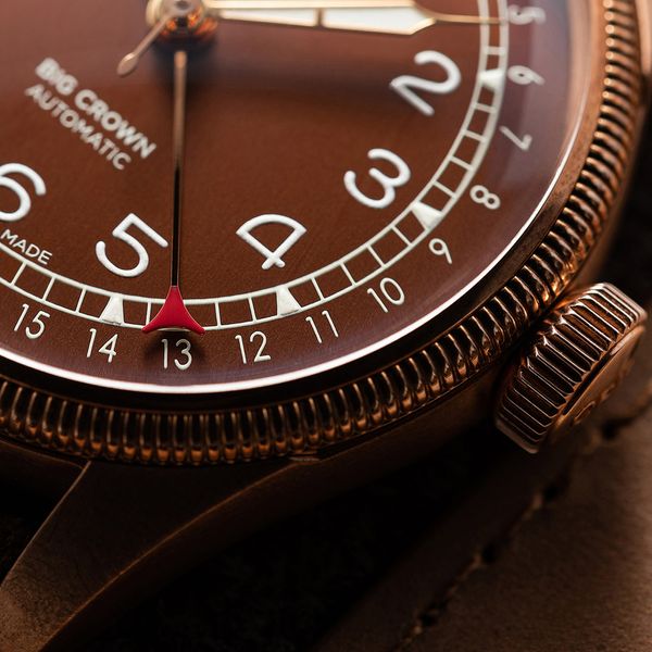 Oris Big Crown Pointer Date Bronze Leather Strap Watch |Peter Jackson