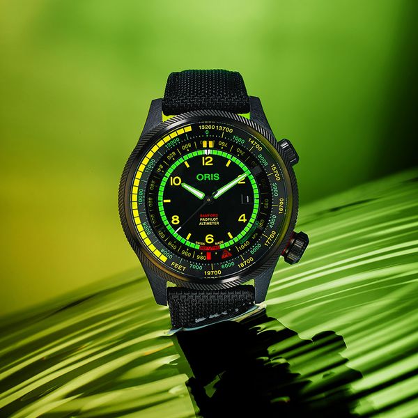 Oris x Bamford ProPilot Altimeter 'Mission Control' | Peter Jackson