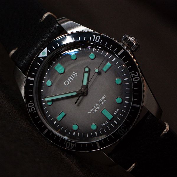 Oris diver shop 65 leather strap