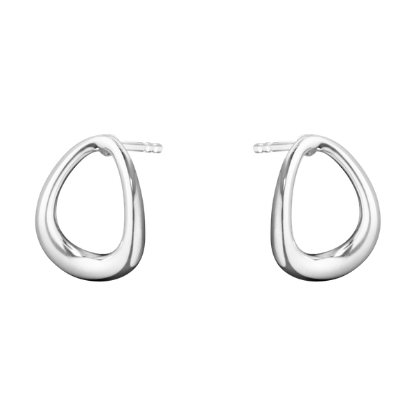 Georg Jensen Sterling Silver Offspring Earrings