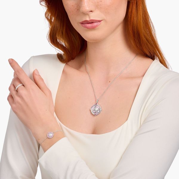Thomas Sabo Pink Follow Your Heart Silver Pendant