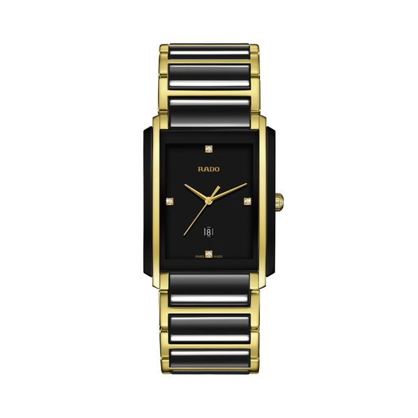 Rado Gents Integral Bi Colour Diamond Set Bracelet Watch Peter Jackson