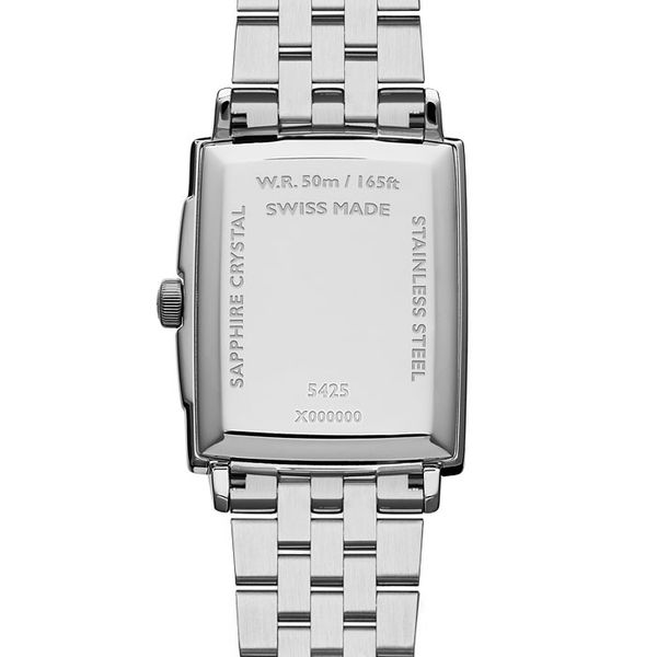 Raymond Weil Toccata Rectangle 37.5mm Steel Silver Quartz Bracelet Watch