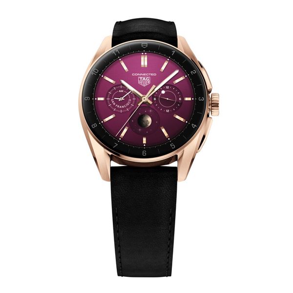 Tag heuer new arrivals connected rose gold