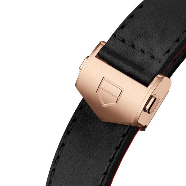 TAG Heuer Connected Calibre E4 42 Rose Gold Strap watch Peter