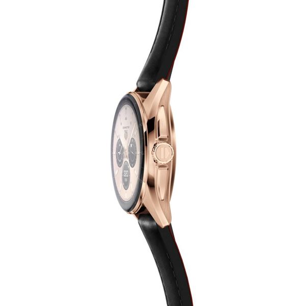 TAG Heuer Connected Calibre E4 42 Rose Gold Strap watch Peter Jackson