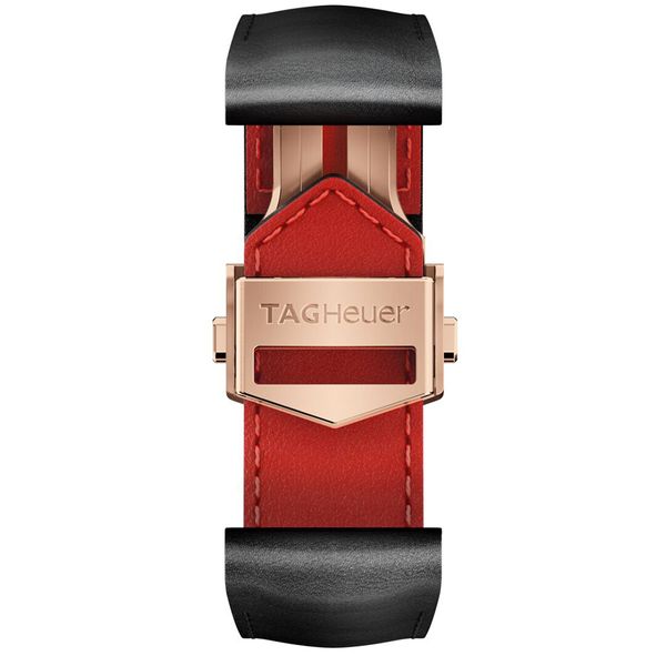 TAG Heuer Connected Calibre E4 42 Rose Gold Strap watch Peter Jackson