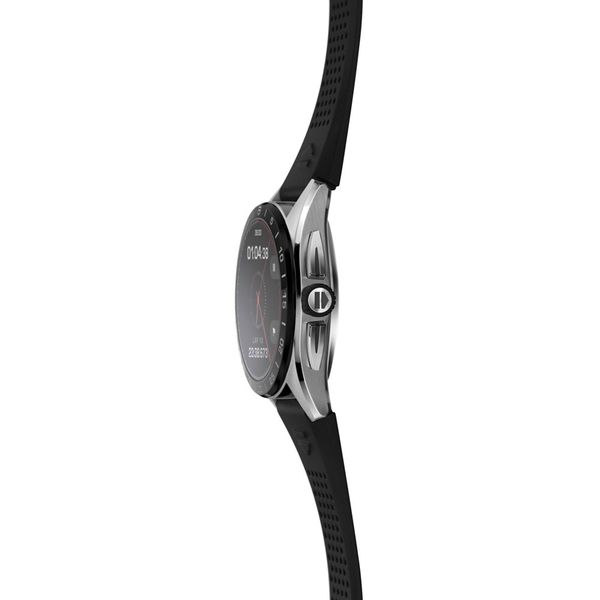TAG Heuer Connected Calibre E4 45mm Black Rubber Strap watch