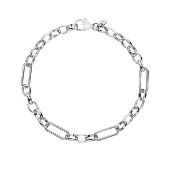 Hot Diamonds X TG Statement Link Bracelet