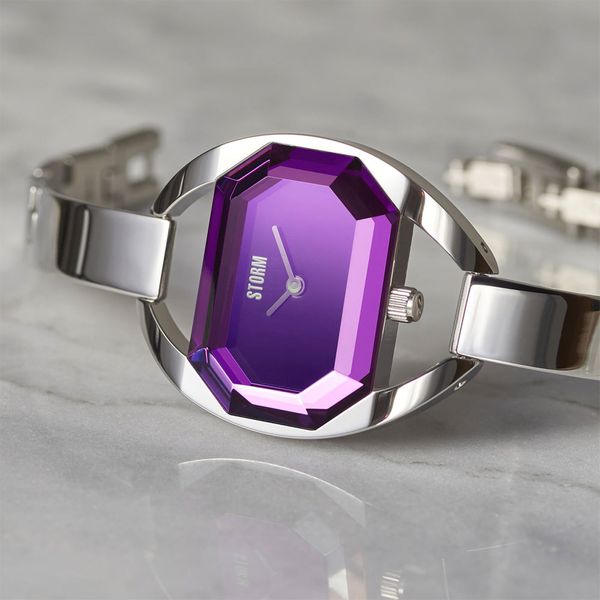 Storm Tulisa 28mm Lazer Purple Bracelet Watch