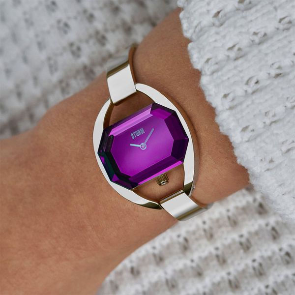 Storm Tulisa 28mm Lazer Purple Bracelet Watch
