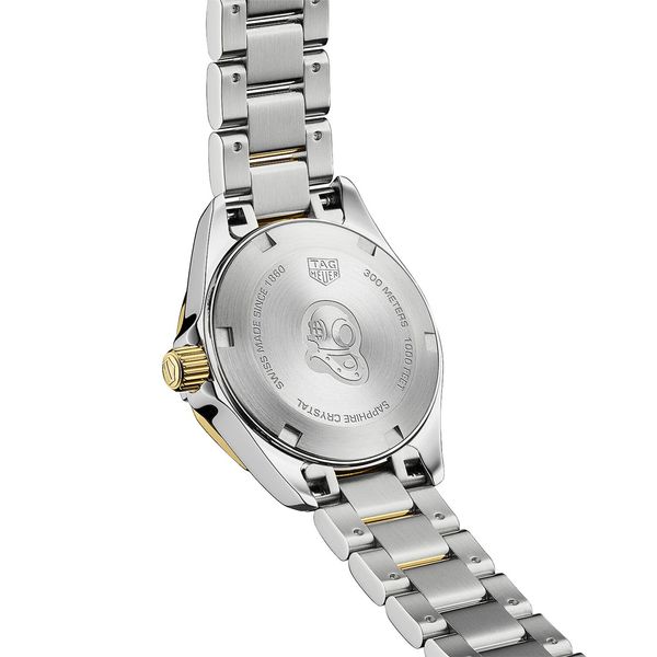 TAG Heuer Aquaracer 27mm Diamond Dot Steel & Gold Quartz Bracelet Watch
