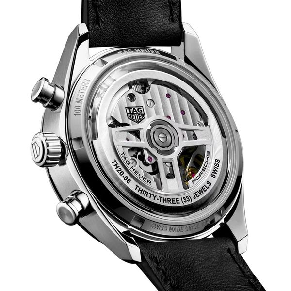 TAG Heuer Carrera 42mm Chronosprint X Porsche Watch Peter Jackson
