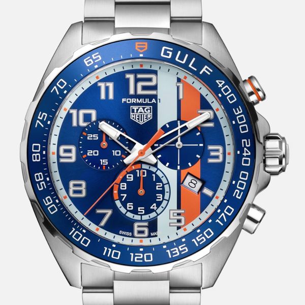 Tag heuer formula 1 gulf special edition price discount