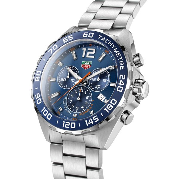 Tag Heuer F1 Blue Gents Chronograph Watch CAZ1014.BA0842 Peter Jackson the Jeweller