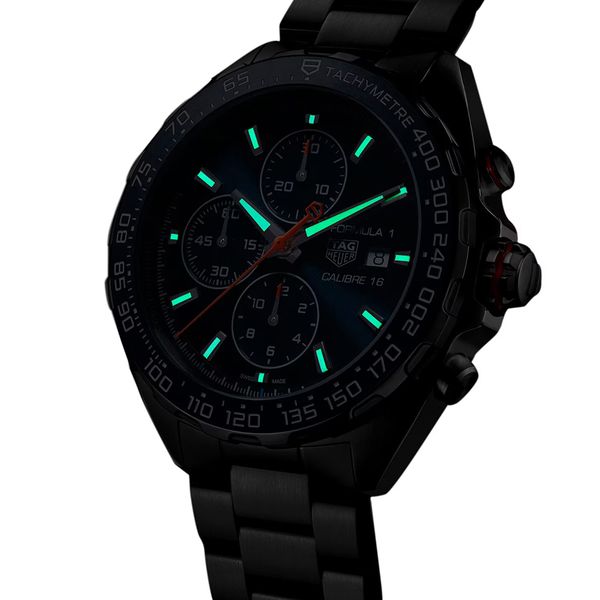 Tag heuer formula 1 calibre 16 blue dial shop