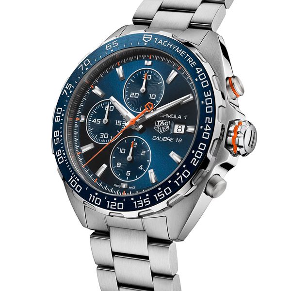 Tag heuer formula 1 calibre 16 mens 44mm automatic chronograph watch sale