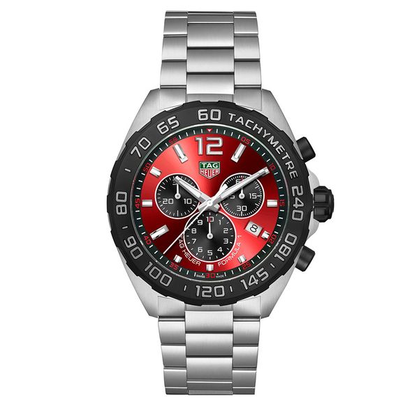 TAG Heuer Formula 1 43mm Red Bracelet Chronograph Watch