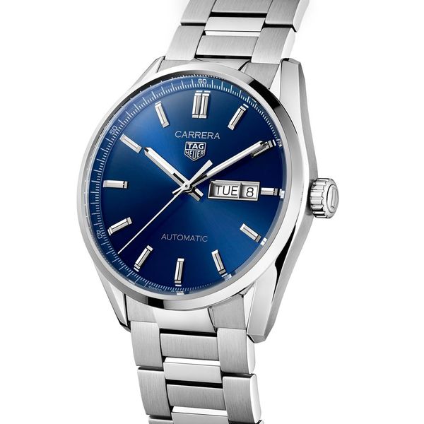 Tag heuer carrera men's sale stainless steel bracelet watch