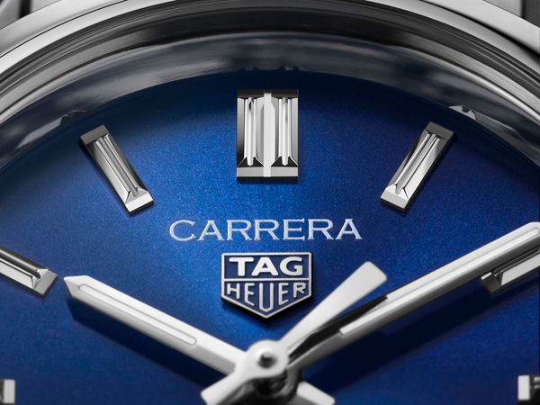 Tag heuer blue dial store