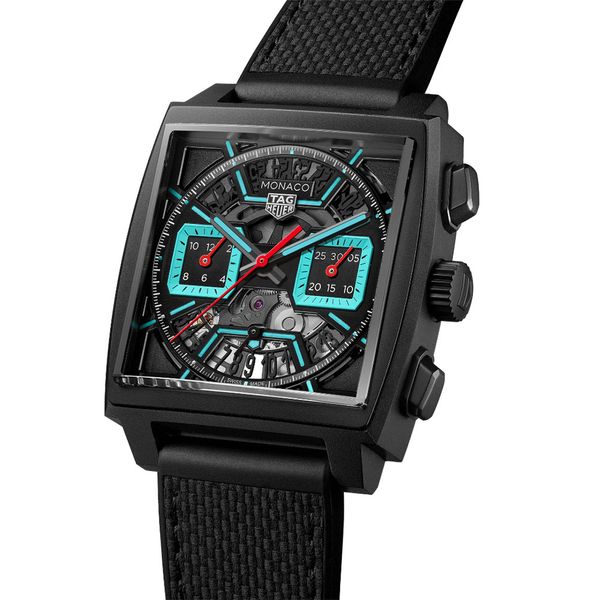 Heuer monaco black shop
