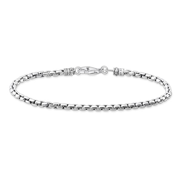 THOMAS SABO Collana Venezia In Argento 925 Annerito - Lunghezza 70 Cm - Gioiello Elegante E Alla Moda - 5