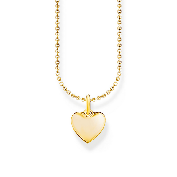 Thomas Sabo Heart Gold Plated Pendant Necklace