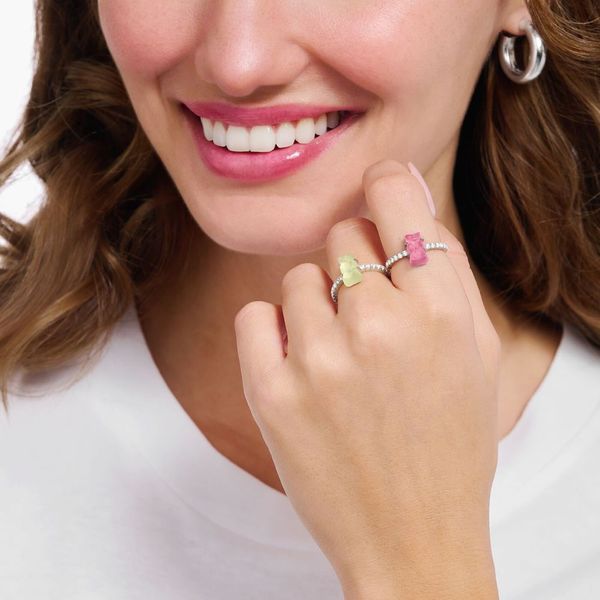 Thomas Sabo x Haribo My GoldBear Pink Mini Ring