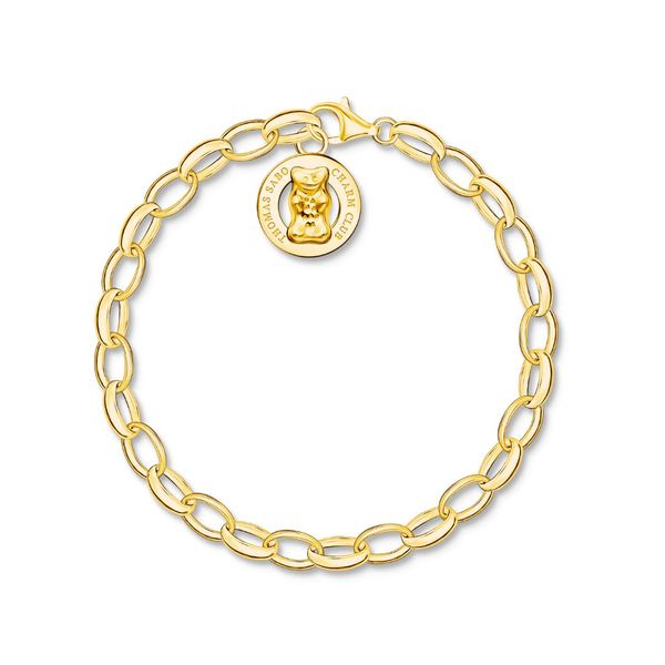 Thomas Sabo x Haribo Gummy Bear Gold Charm Bracelet Peter Jackson