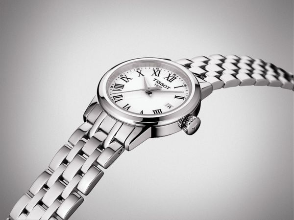Tissot Classic Dream White Dial Ladies Bracelet Watch T129.210.11