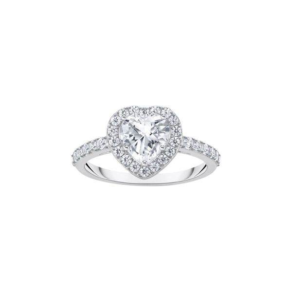 Thomas Sabo Silver Cubic Zirconia Heart Charm
