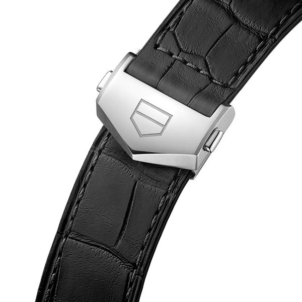 Tag heuer carrera calibre 5 clearance leather strap replacement