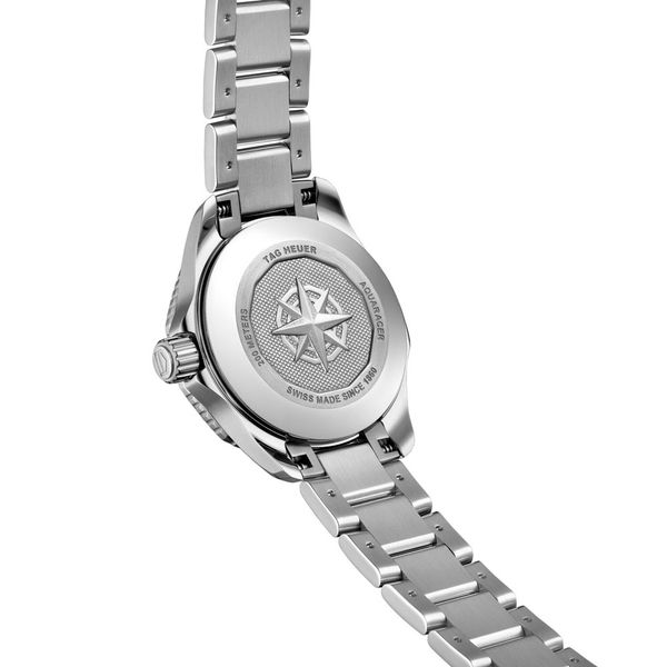 TAG Heuer Aquaracer Professional 200 30mm Steel Diamond Dot Mother of Pearl Quartz Bracelet Watch