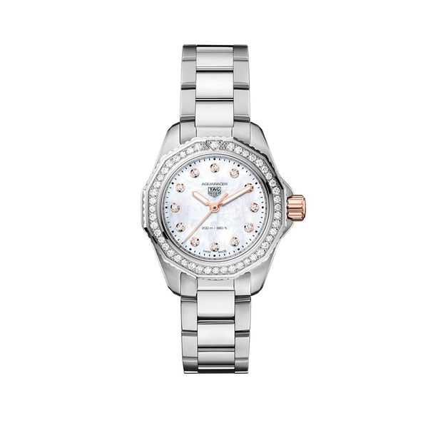 Diamond bezel watch women's deals