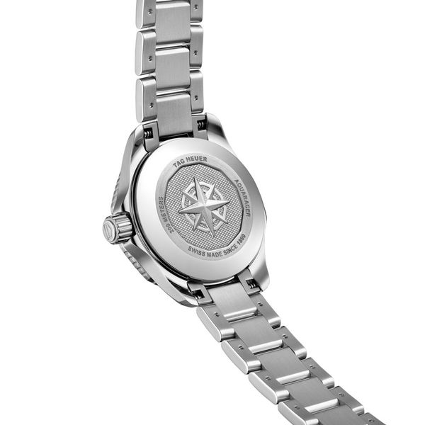 Tag heuer aquaracer store black mother of pearl