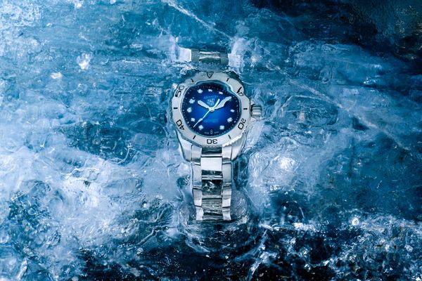 Tag heuer aquaracer outlet blue mother of pearl