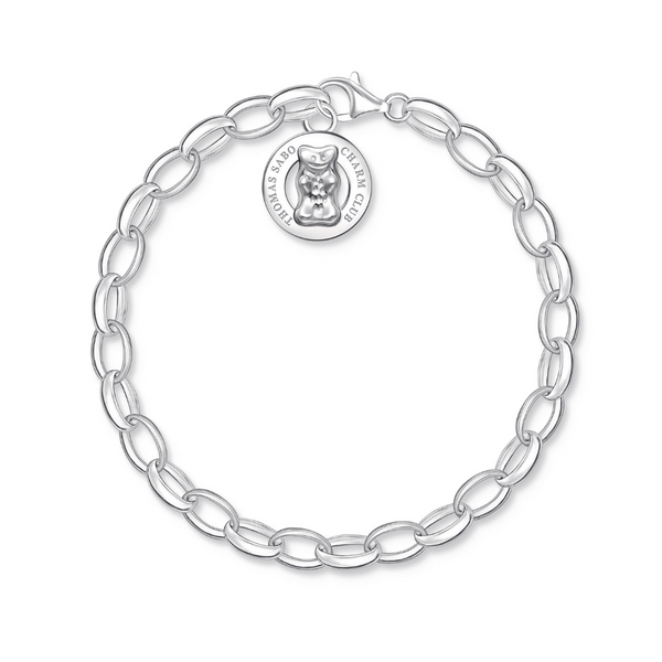 Thomas Sabo x Haribo My Goldbear Silver Charm Bracelet 
