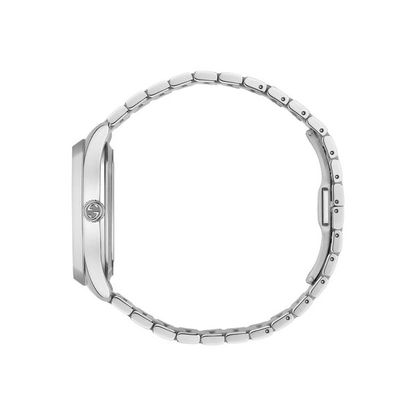 JUMADIBA gyahtei Sサイズ Gucci GG Running pave 18ct white gold diamond stud earrings