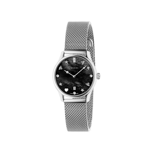 gucci mother of pearl watch