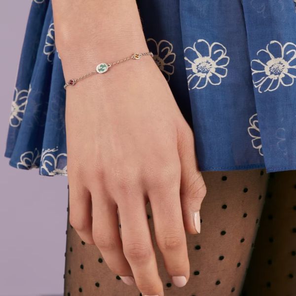 925 Sterling Silver Interlocking G Bracelet  GUCCI US