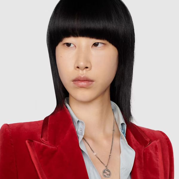 Gucci Interlocking Curb Necklace & Pendant